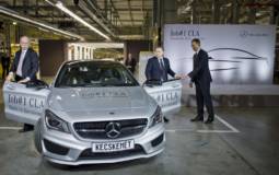 2013 Mercedes CLA enters production