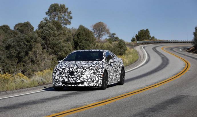 2014 Cadillac ELR with camouflage, teased in official photo