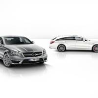 2014 Mercedes CLS63 AMG Coupe and Shooting Brake - details and photos