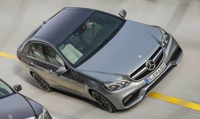 First official photo of the 2014 Mercedes E63 AMG facelift