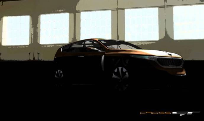 First photo teaser of the Kia Cross GT Concept