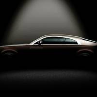 First teaser image of the Rolls-Royce Wraith