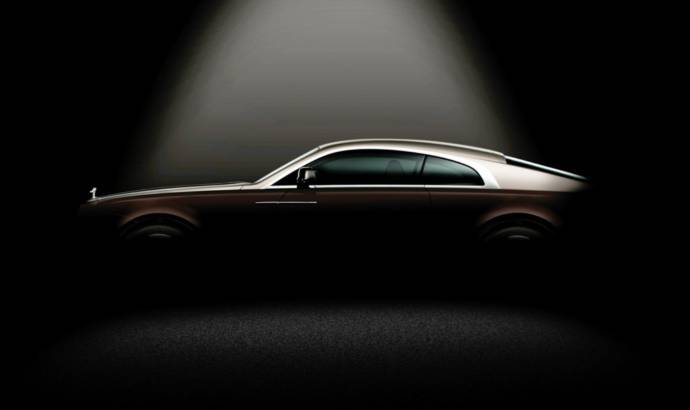 First teaser image of the Rolls-Royce Wraith
