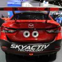 Mazda6 Skyactiv-D racecar revealed at NAIAS 2013