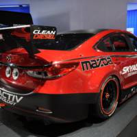 Mazda6 Skyactiv-D racecar revealed at NAIAS 2013