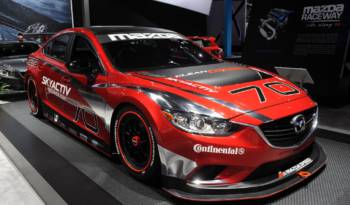 Mazda6 Skyactiv-D racecar revealed at NAIAS 2013