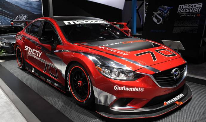 Mazda6 Skyactiv-D racecar revealed at NAIAS 2013