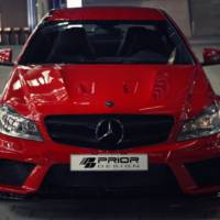 Mercedes-Benz C-Class Coupe prepared by Prior Design