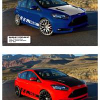 New Shelby Ford Focus ST flexes its muscles in Detroit