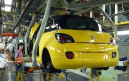 2013 Opel Adam starts production in Eisenach, Germany
