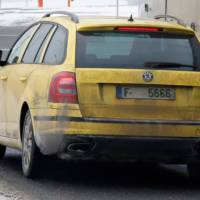 Spy photos: Skoda Octavia Combi vRS