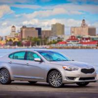 The 2014 Kia Cadenza rolls into Detroit