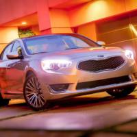 The 2014 Kia Cadenza rolls into Detroit