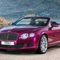 This is Bentley Continental GT Speed Convertible - the world's fastest four-seater cabrio
