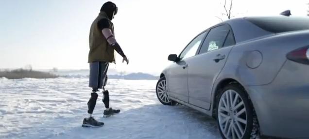 Video: Quad-amputee Taylor Morris drifts his Mazda6 MPS