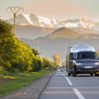 2013 Range Rover towed an Airstream trailer from England to Morocco and back