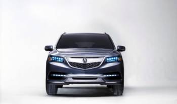 2013 Acura MDX Concept revealed in Detroit