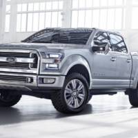 2013 Ford Atlas Concept, revealed in Detroit, previews the future F-150 pick-up truck