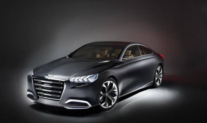 Hyundai HCD-14 Genesis Concept revealed at Detroit