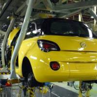 2013 Opel Adam starts production in Eisenach, Germany