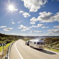 2013 Range Rover towed an Airstream trailer from England to Morocco and back