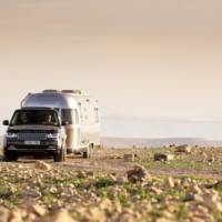 2013 Range Rover towed an Airstream trailer from England to Morocco and back