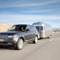 2013 Range Rover towed an Airstream trailer from England to Morocco and back