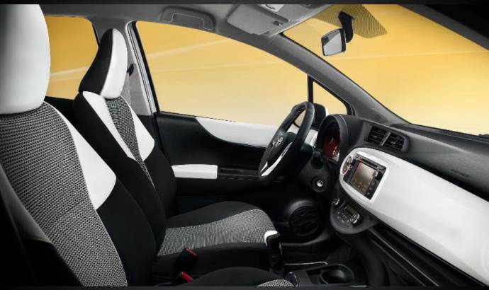 2013 Toyota Yaris Trend line-up, introduced at 14.570 pounds in UK