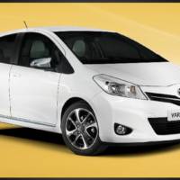 2013 Toyota Yaris Trend line-up, introduced at 14.570 pounds in UK