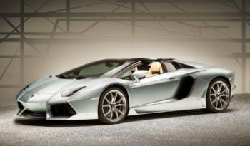 2013 Lamborghini Aventador Roadster sold out until mid-2014