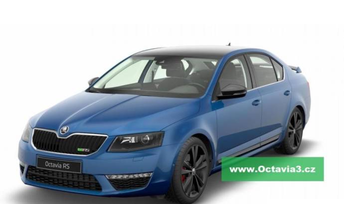 2013 Skoda Octavia vRS leaked again