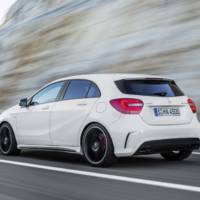 2014 Mercedes A45 AMG - official details and photos