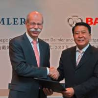 Daimler officially takes 12 percent stake in Chinese BAIC