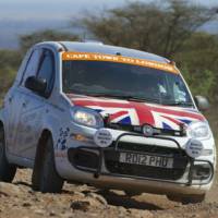 Fiat Panda drives from Cape Town to London