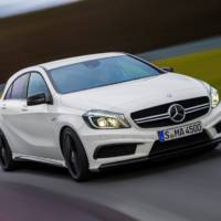 First official photos of the new Mercedes A45 AMG without camouflage