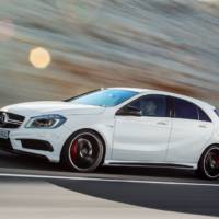 First official photos of the new Mercedes A45 AMG without camouflage