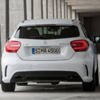 First official photos of the new Mercedes A45 AMG without camouflage