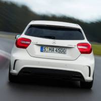 First official photos of the new Mercedes A45 AMG without camouflage