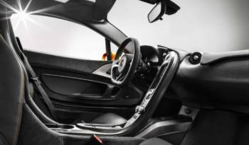 2013 McLaren P1 - first interior shots