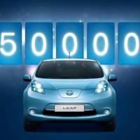 Nissan sold 50.000 Leaf units worldwide