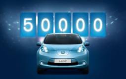 Nissan sold 50.000 Leaf units worldwide