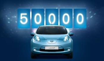 Nissan sold 50.000 Leaf units worldwide