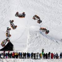 VIDEO: Mini shows snowboarders how to do a backflip