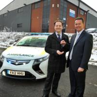 Vauxhall Ampera to be used as an ambulance in UK