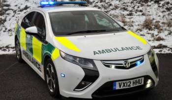 Vauxhall Ampera to be used as an ambulance in UK