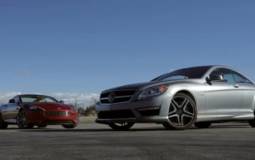 Video: 2013 Aston Martin DB9 vs. Mercedes CL65 AMG