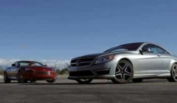 Video: 2013 Aston Martin DB9 vs. Mercedes CL65 AMG