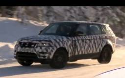 Video: Range Rover Sport caught in action