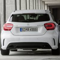 2014 Mercedes A45 AMG - official details and photos