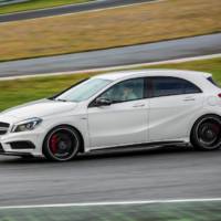 First official photos of the new Mercedes A45 AMG without camouflage